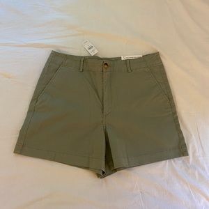 LOFT Washed Twill Shorts